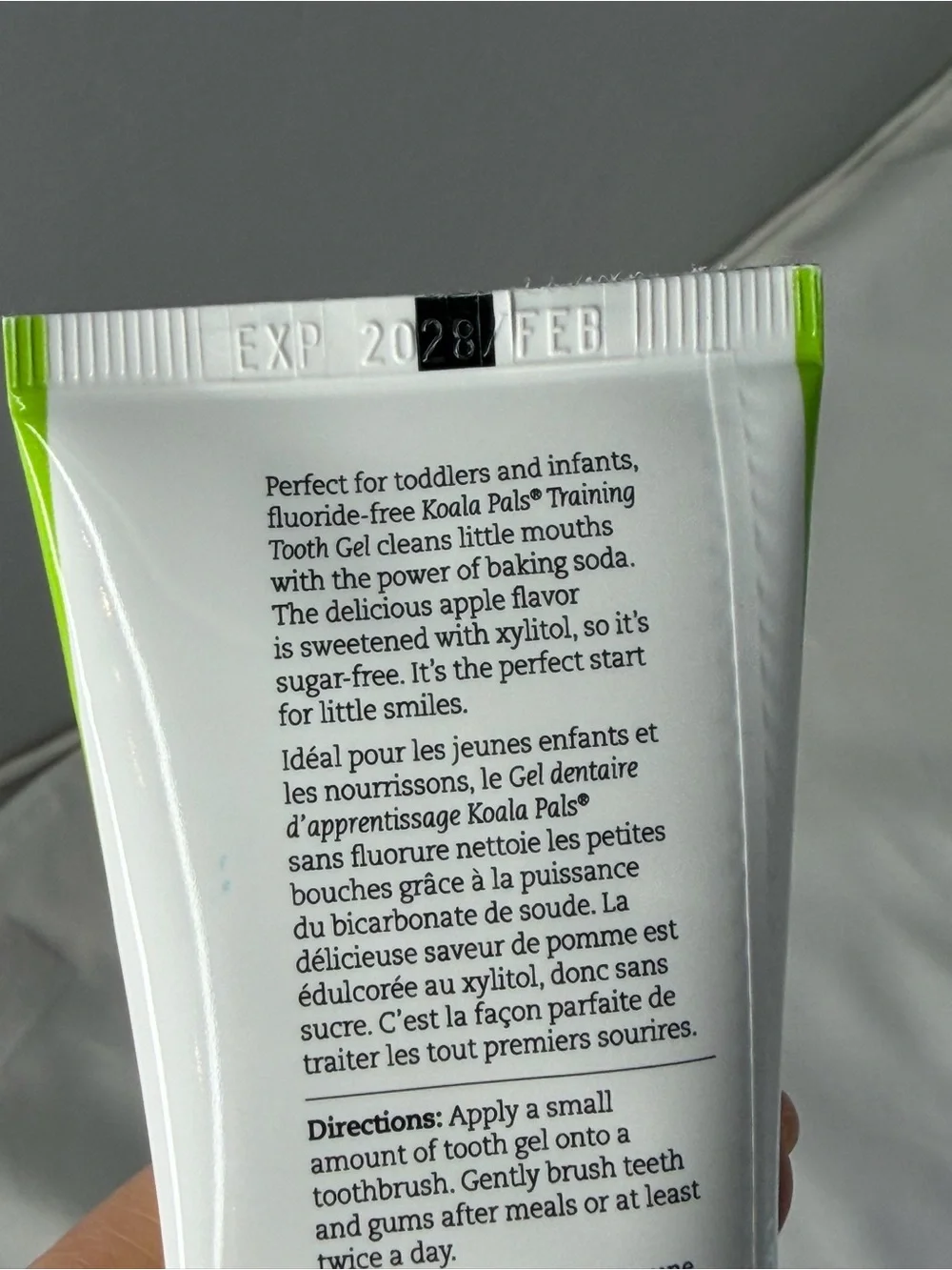 Melaleuca Koala Pals Training Tooth Gel Fluoride-Free: Apple New & Sealed